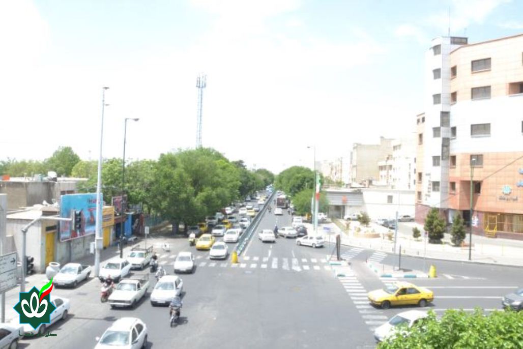 نصب اولین تابلوی گلزار شهدا در تهران سال 1405