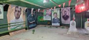 تصویر و مزار شهدای حمله رژیم صهیونیستی به کشور