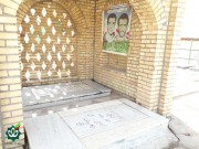 گلزار شهدای روستای حمزه سیدالشهداء - بقعه امامزاده علی ابن الحسین علیه السلام (علی گُمار)