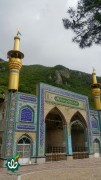 گلزار شهدای روستای زیارت - آستان مقدس امامزاده عبدالله بن موسی کاظم علیه السلام