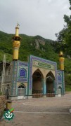 گلزار شهدای روستای زیارت - آستان مقدس امامزاده عبدالله بن موسی کاظم علیه السلام