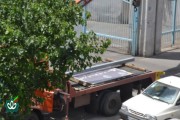 نصب اولین تابلوی گلزار شهدا در تهران سال 1405