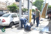 نصب اولین تابلوی گلزار شهدا در تهران سال 1405