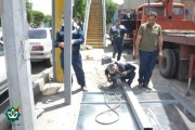 نصب اولین تابلوی گلزار شهدا در تهران سال 1405