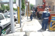 نصب اولین تابلوی گلزار شهدا در تهران سال 1405