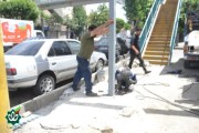 نصب اولین تابلوی گلزار شهدا در تهران سال 1405