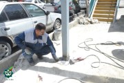 نصب اولین تابلوی گلزار شهدا در تهران سال 1405