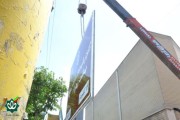 نصب اولین تابلوی گلزار شهدا در تهران سال 1405