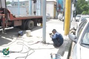 نصب اولین تابلوی گلزار شهدا در تهران سال 1405