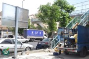 نصب اولین تابلوی گلزار شهدا در تهران سال 1405