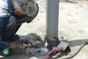 نصب اولین تابلوی گلزار شهدا در تهران سال 1405