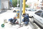 نصب اولین تابلوی گلزار شهدا در تهران سال 1405