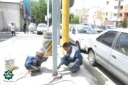 نصب اولین تابلوی گلزار شهدا در تهران سال 1405
