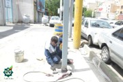 نصب اولین تابلوی گلزار شهدا در تهران سال 1405