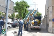 نصب اولین تابلوی گلزار شهدا در تهران سال 1405
